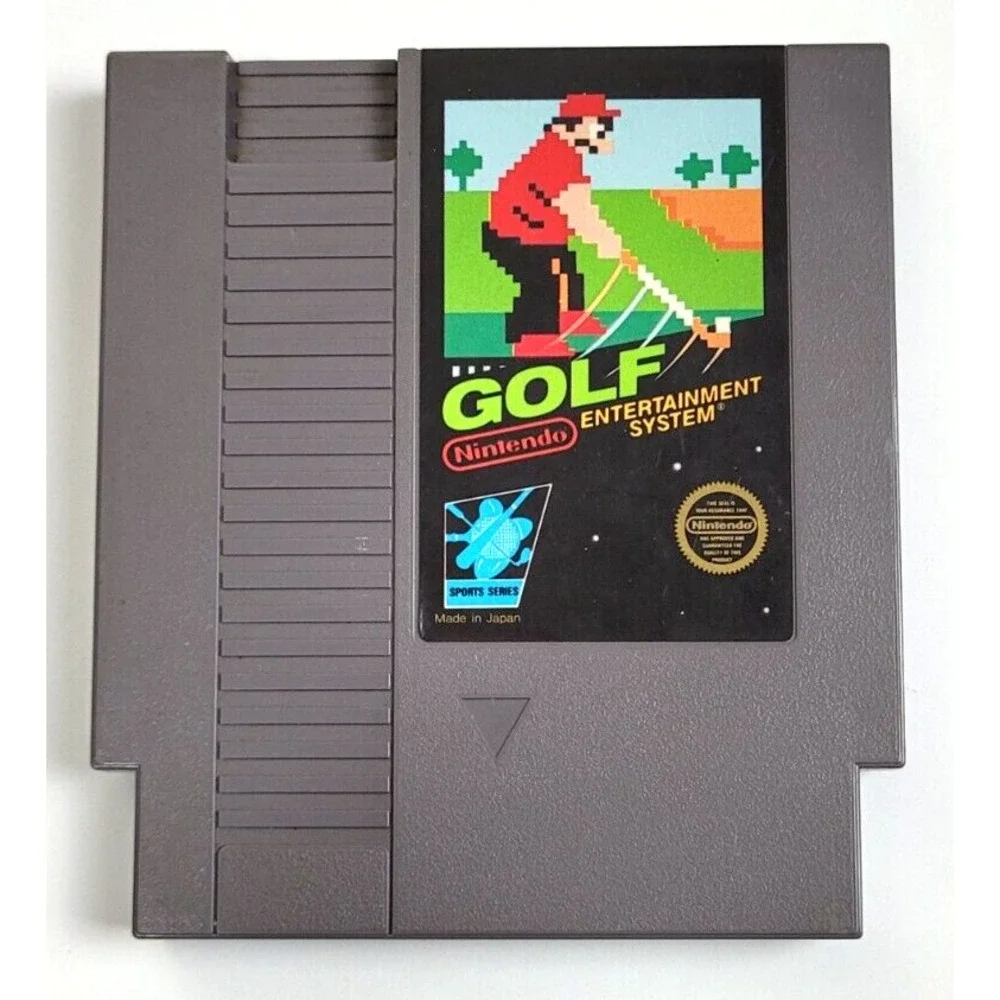 GOLF - ‎ NINTENDO ENTERNTAINMENT SYSTEM GAME - 5 SCREW NINTENDO GAME NES